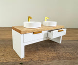 Modern Double Vanity