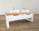 Modern Double Vanity