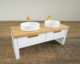 Modern Double Vanity