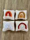 The Little Boho Rainbow Mini cushions