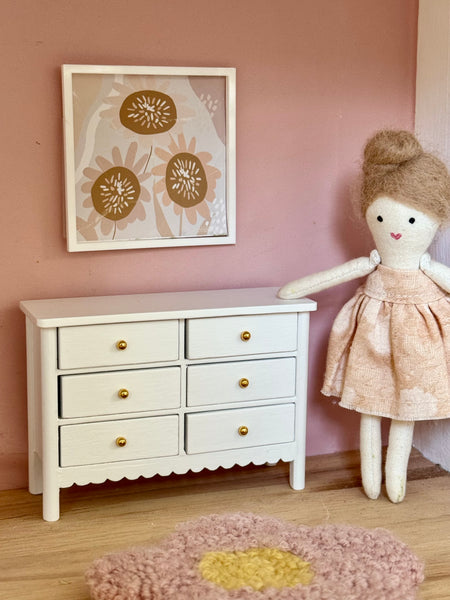 Scalloped Dresser
