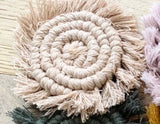 Macrame Fringed Rug