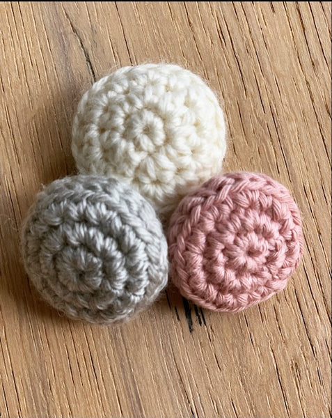 Round Crochet Cushions