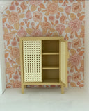 Cabinet- Rattan Webbing