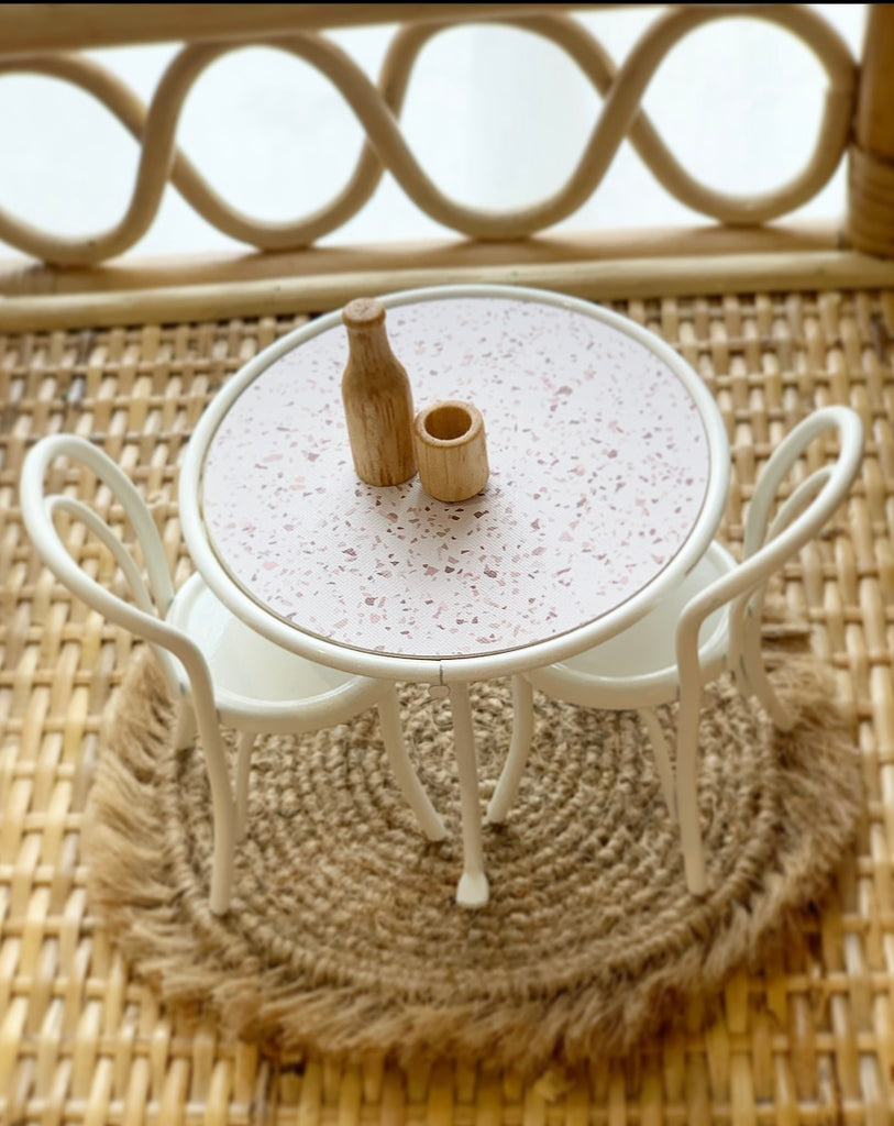 Pink Terrazzo Table