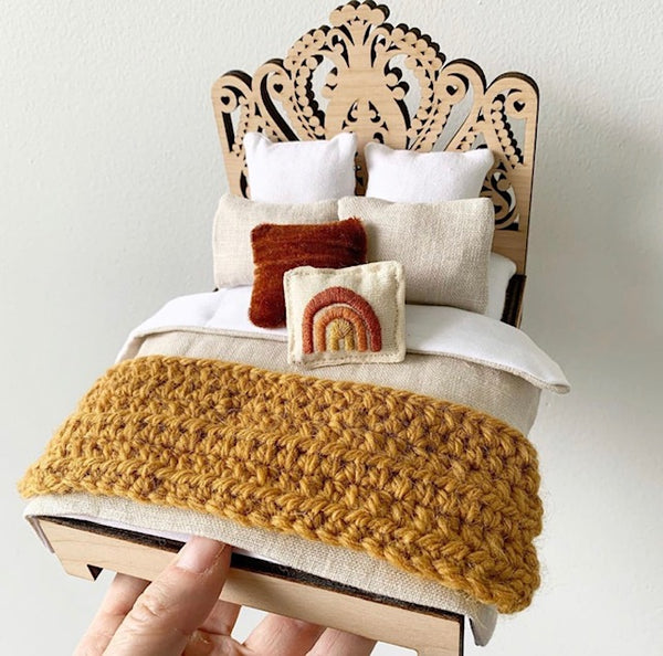 The Little Boho Rainbow Mini cushions