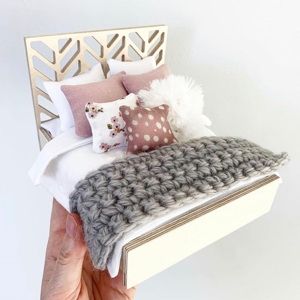 Queen Herringbone Bed Whimsy Woods